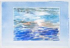 Eau et ciel, lac Pinatel #2