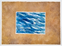 Eau et sable roux
