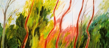 Slender Trees, tryptic