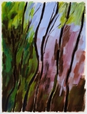 Mauve sur vert