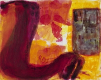 Orange rédigeant un texte ancien